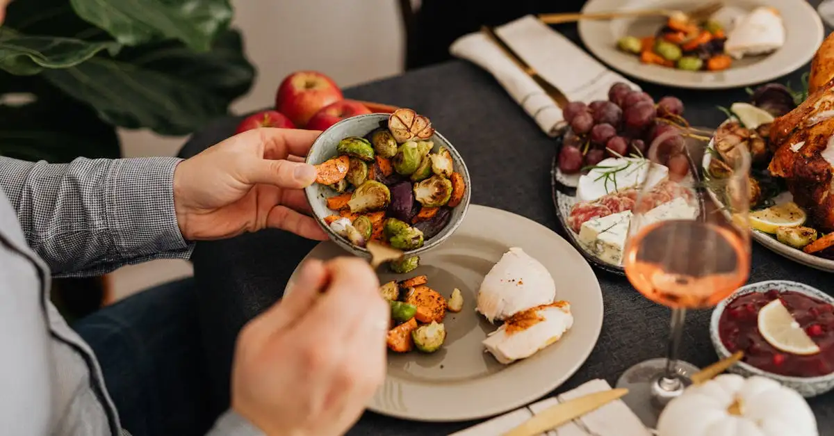 Feestelijke groenten voor een bijzonder diner